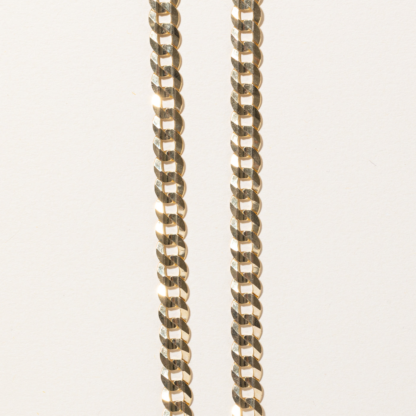 10k Yellow Gold Curb Link Chain | 24 |
