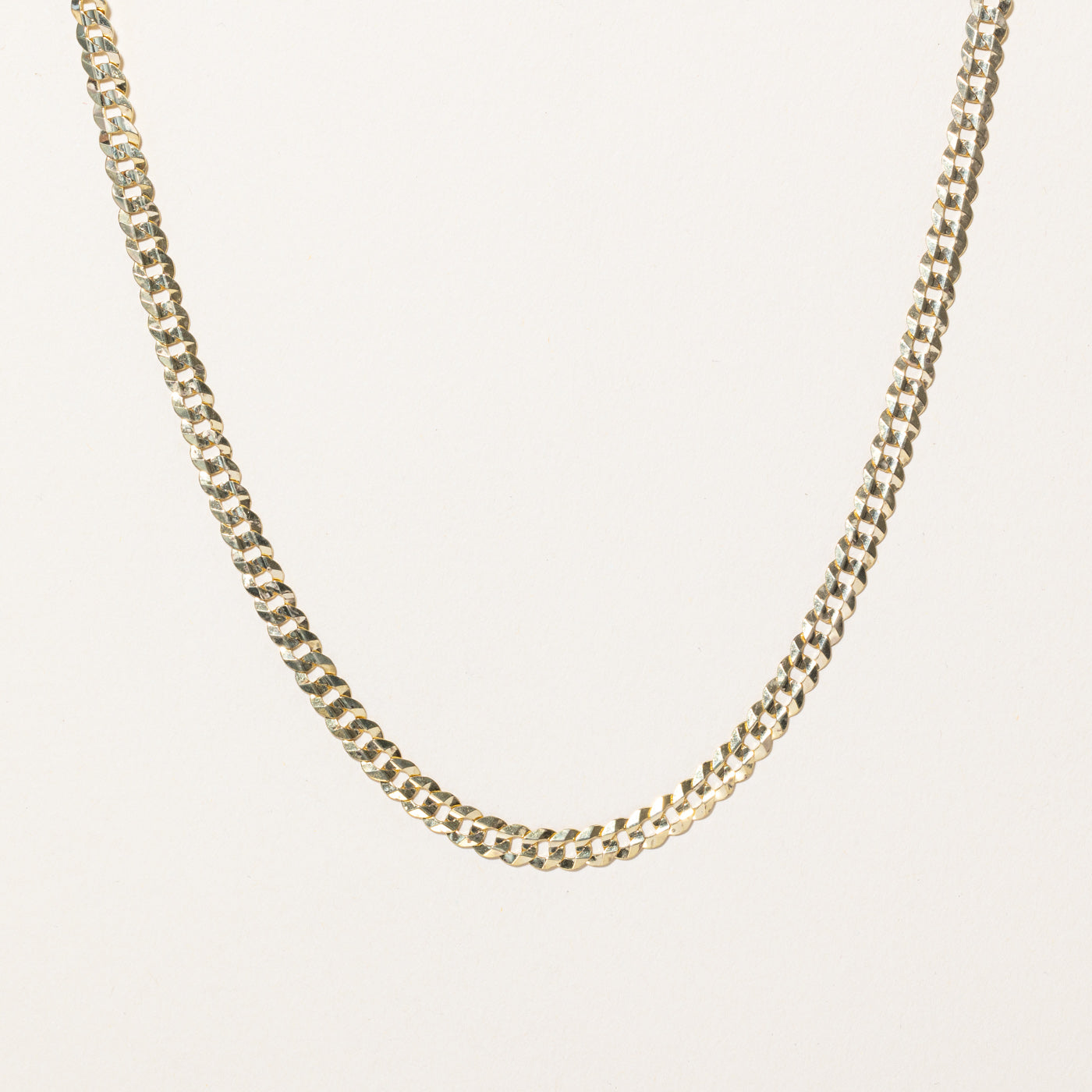 10k Yellow Gold Curb Link Chain | 24 |