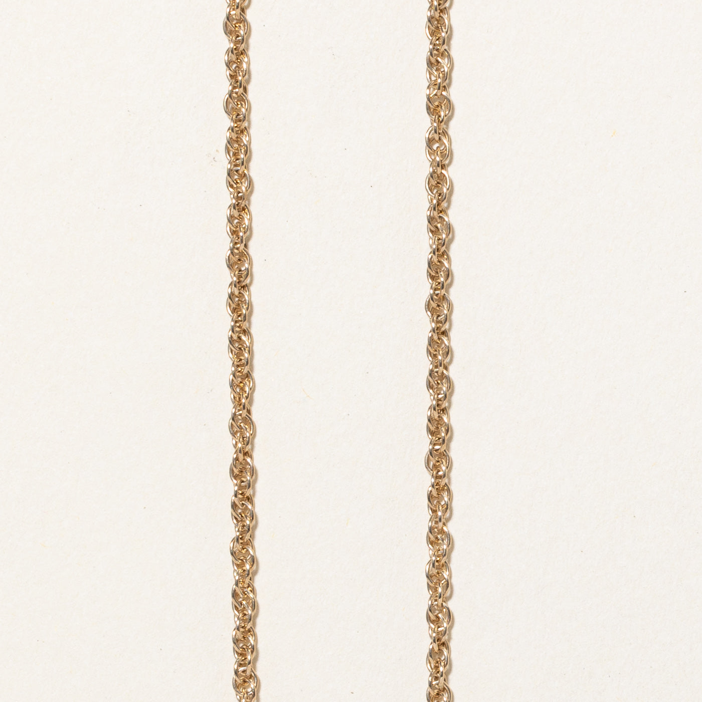 10k Yellow Gold Double Rolo Chain | 18 |