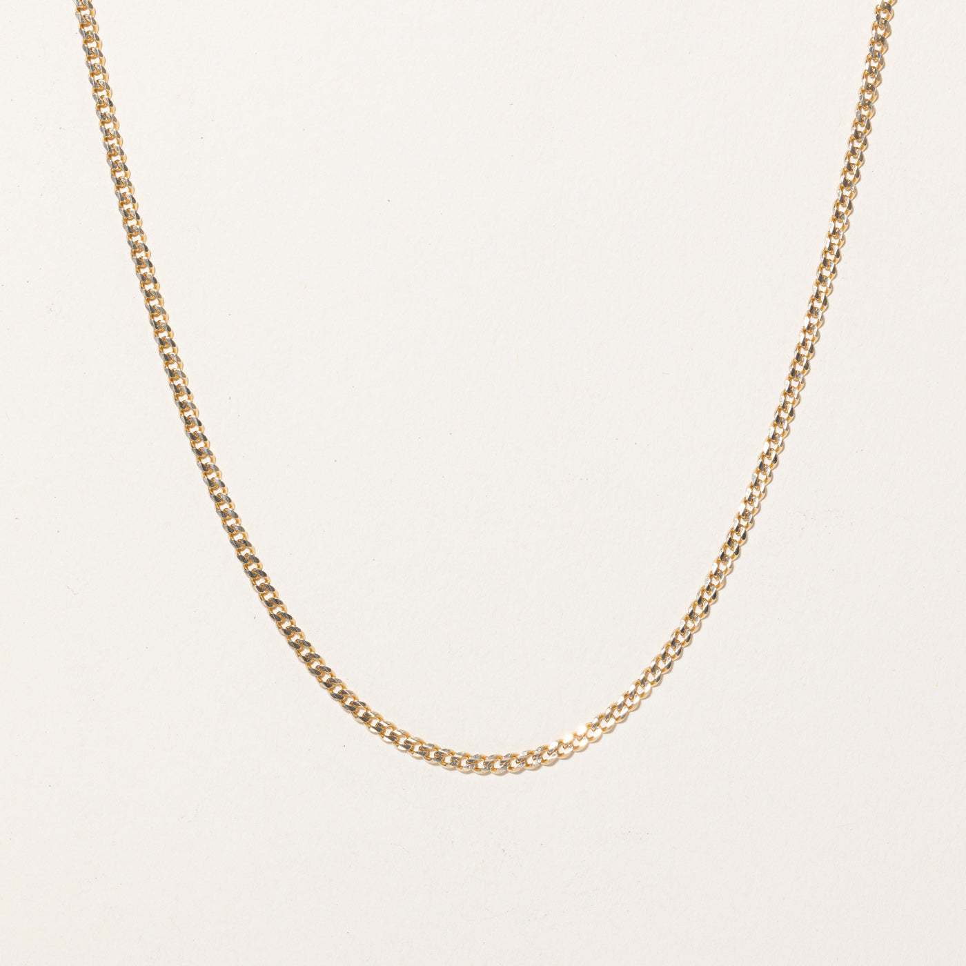 10k Yellow Gold Curb Link Chain | 23 |