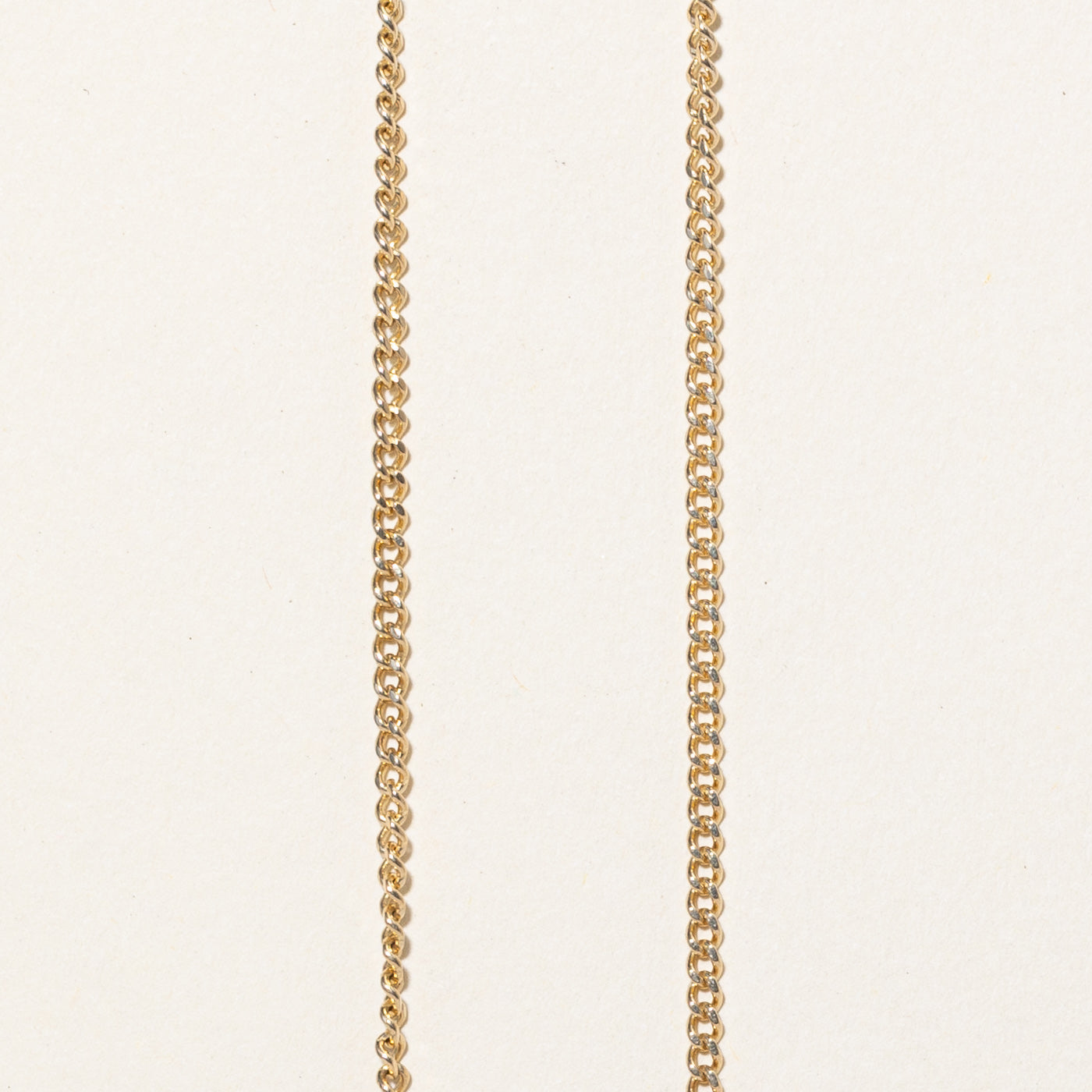 10k Yellow Gold Curb Link Chain | 26 |