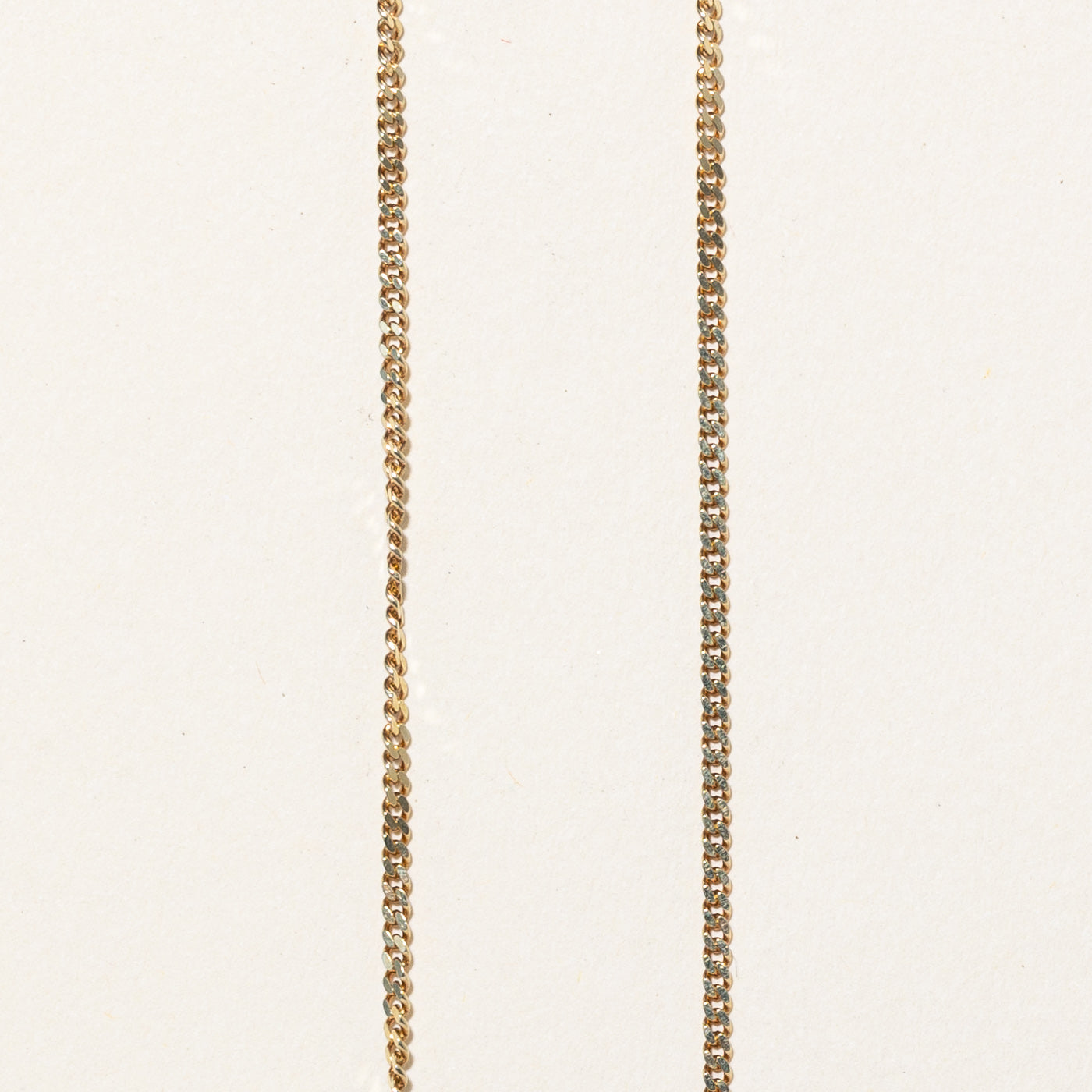 10k Yellow Gold Curb Link Chain | 19 |