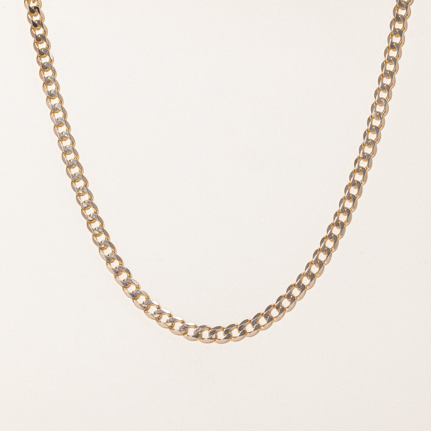 10K Yellow Gold Curb Link Chain | 5.37mm | 23.5