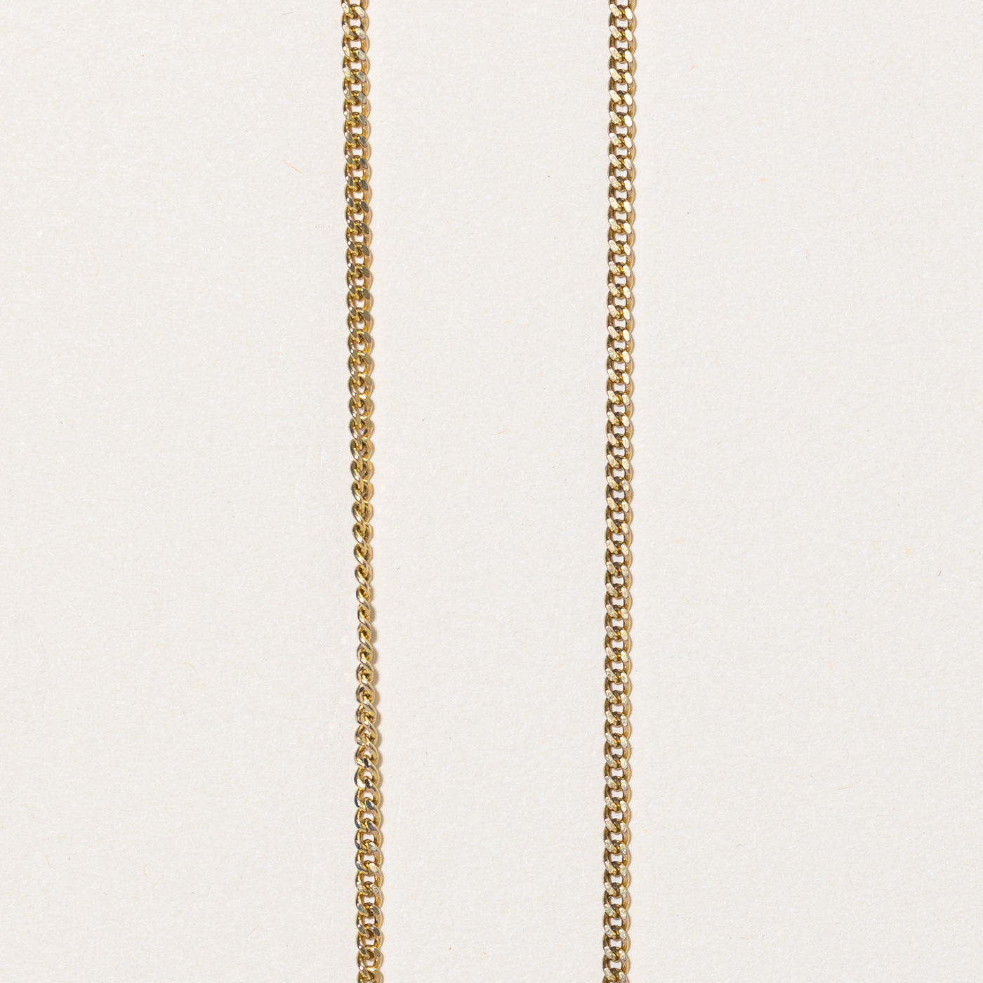 10k Yellow Gold Curb Link Chain | 28 |