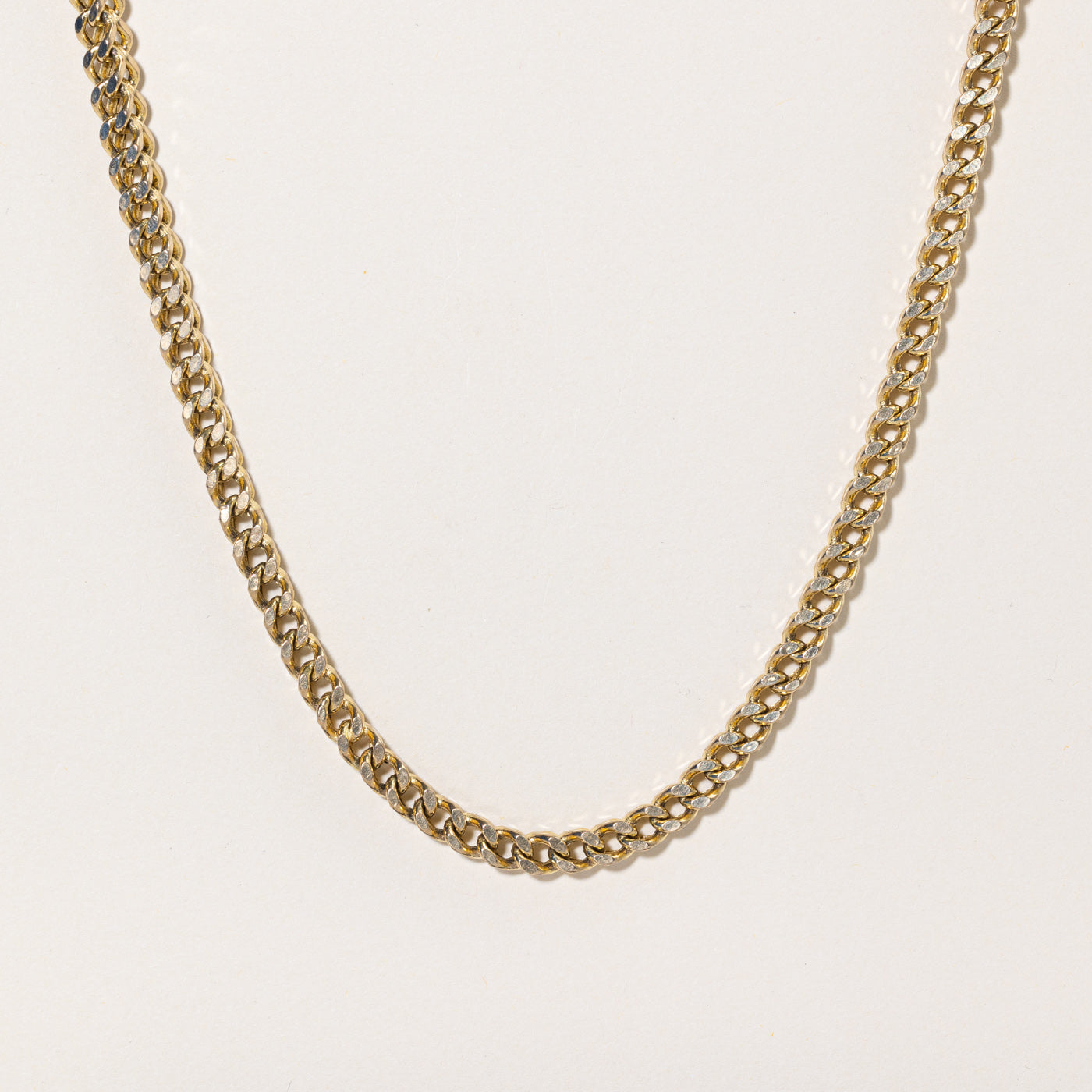 10k Yellow Gold Curb Link Chain | 34 |