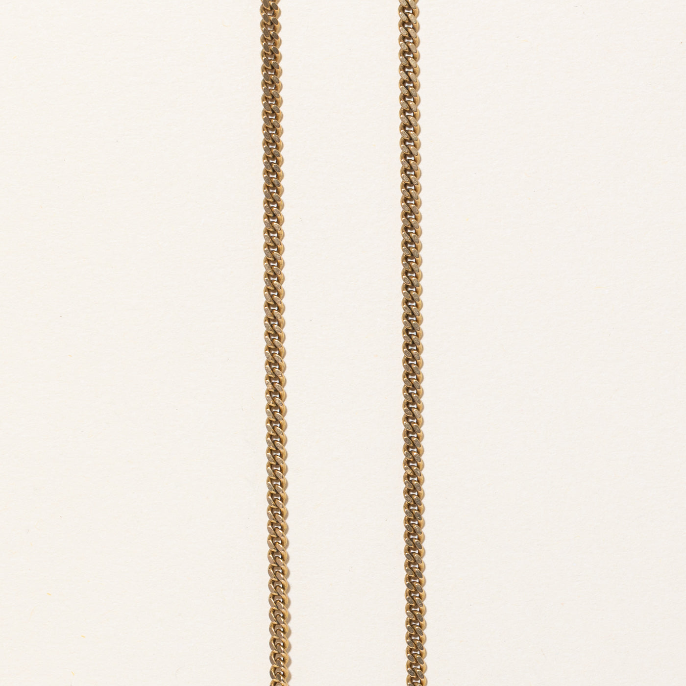 10k Yellow Gold Curb Link Chain | 19 |