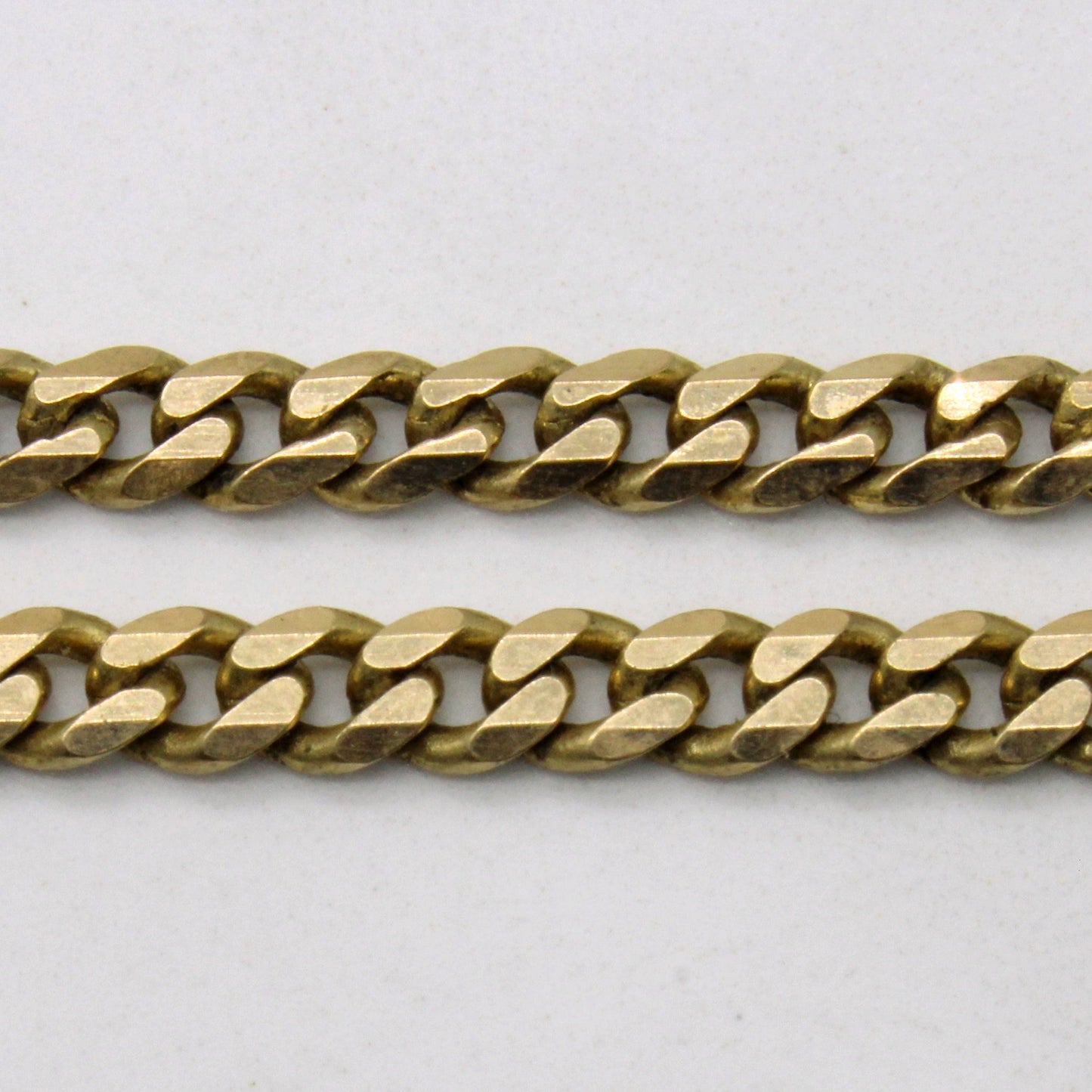 10k Yellow Gold Curb Link Chain | 22 |
