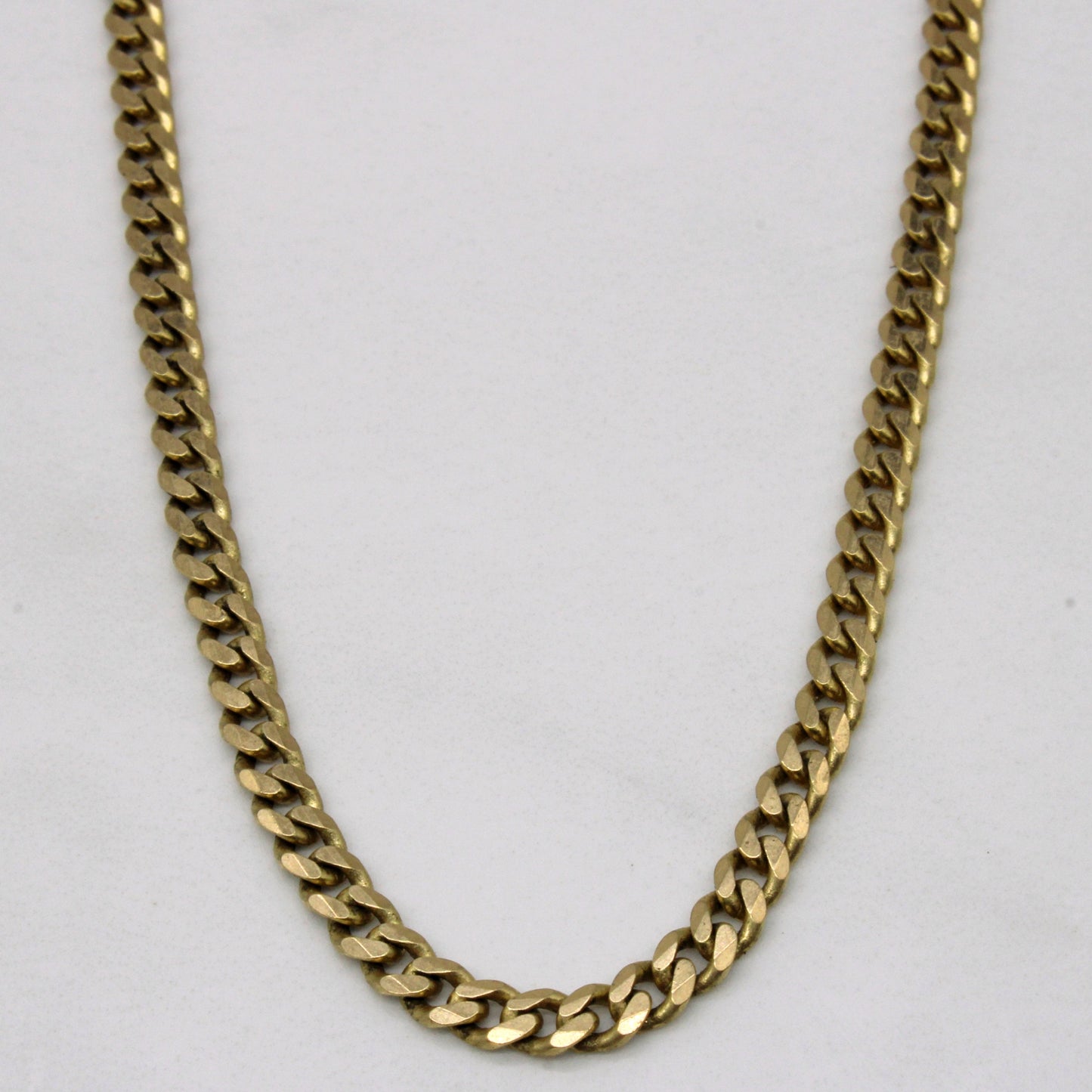 10k Yellow Gold Curb Link Chain | 22 |