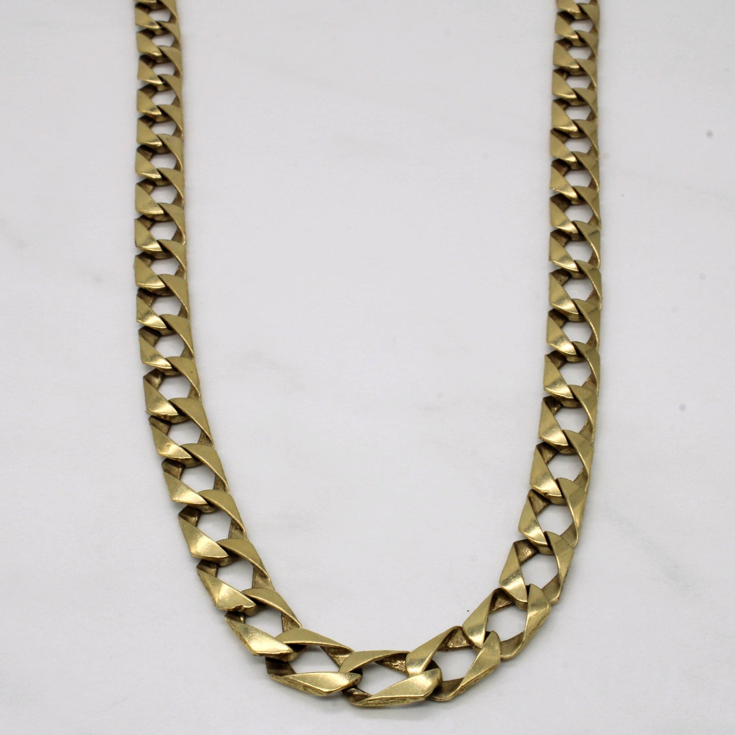 10k Yellow Gold Curb Link Chain | 22 |