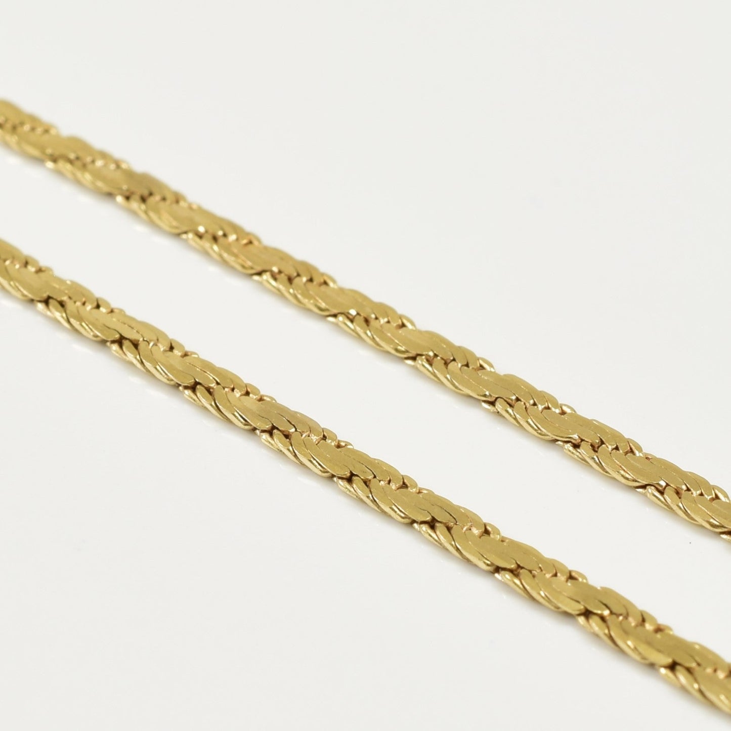 10k Yellow Gold Fancy Chain | 17.50 |