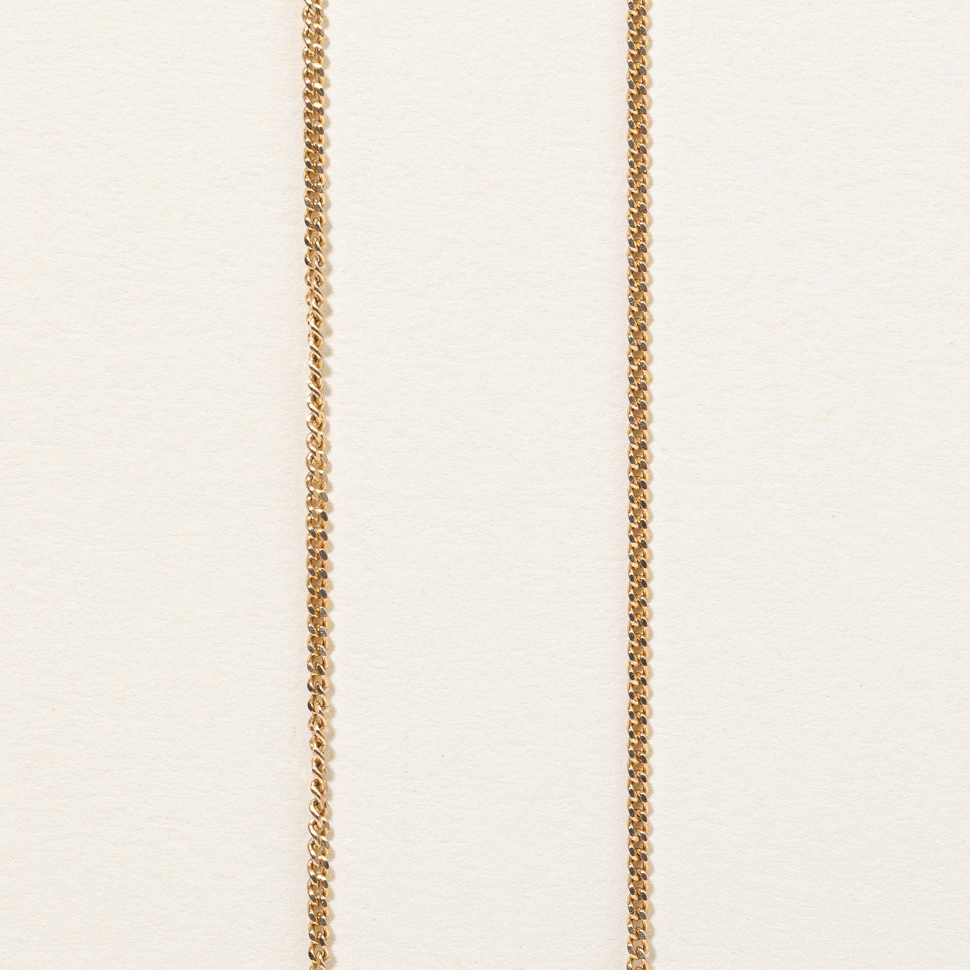 10k Yellow Gold Curb Link Chain | 18 |