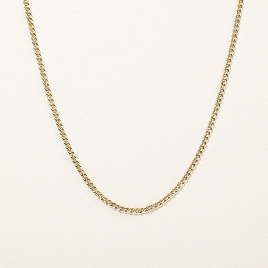 10k Yellow Gold Curb Link Chain | 24 |