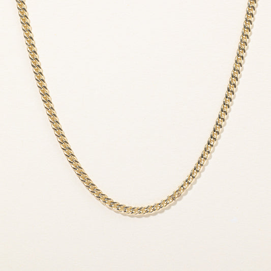 10k Yellow Gold Curb Link Chain | 26 |
