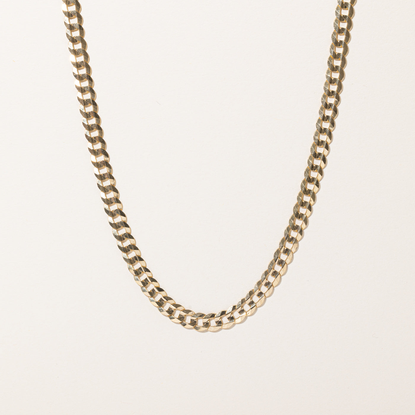 10k Yellow Gold Curb Link Chain | 24 |
