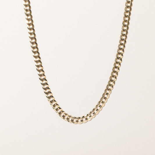 10k Yellow Gold Curb Link Chain | 24 |
