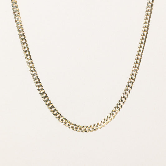 10k Yellow Gold Curb Link Chain | 24 |
