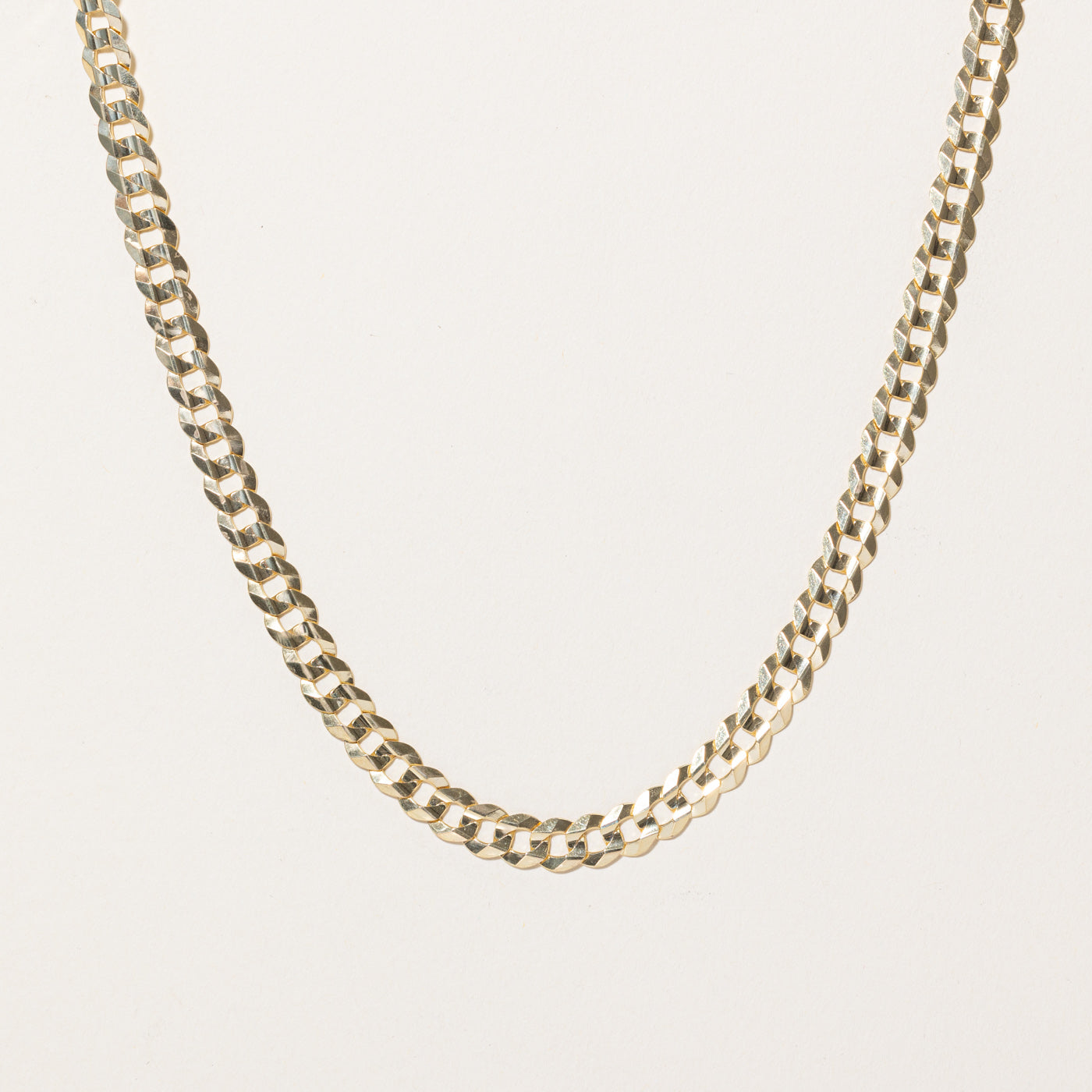 10k Yellow Gold Curb Link Chain | 25 |