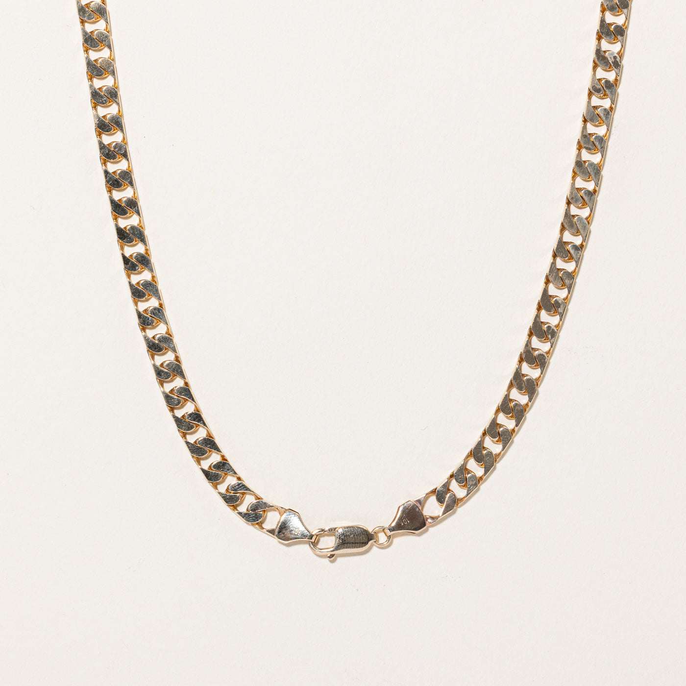 10k Yellow Gold Curb Link Chain | 23 |