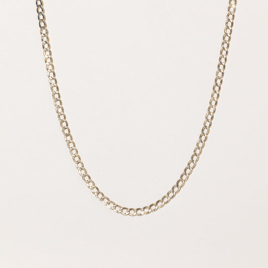 10k Yellow Gold Curb Link Chain | 24 |