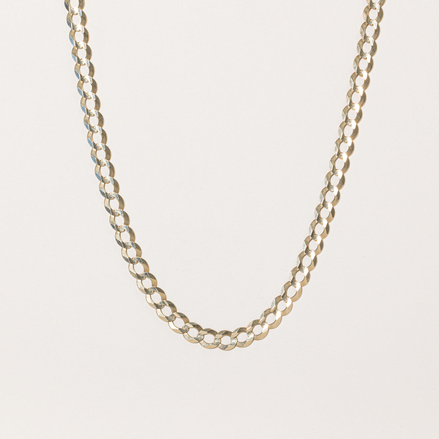 10k Yellow Gold Curb Link Chain | 28 |