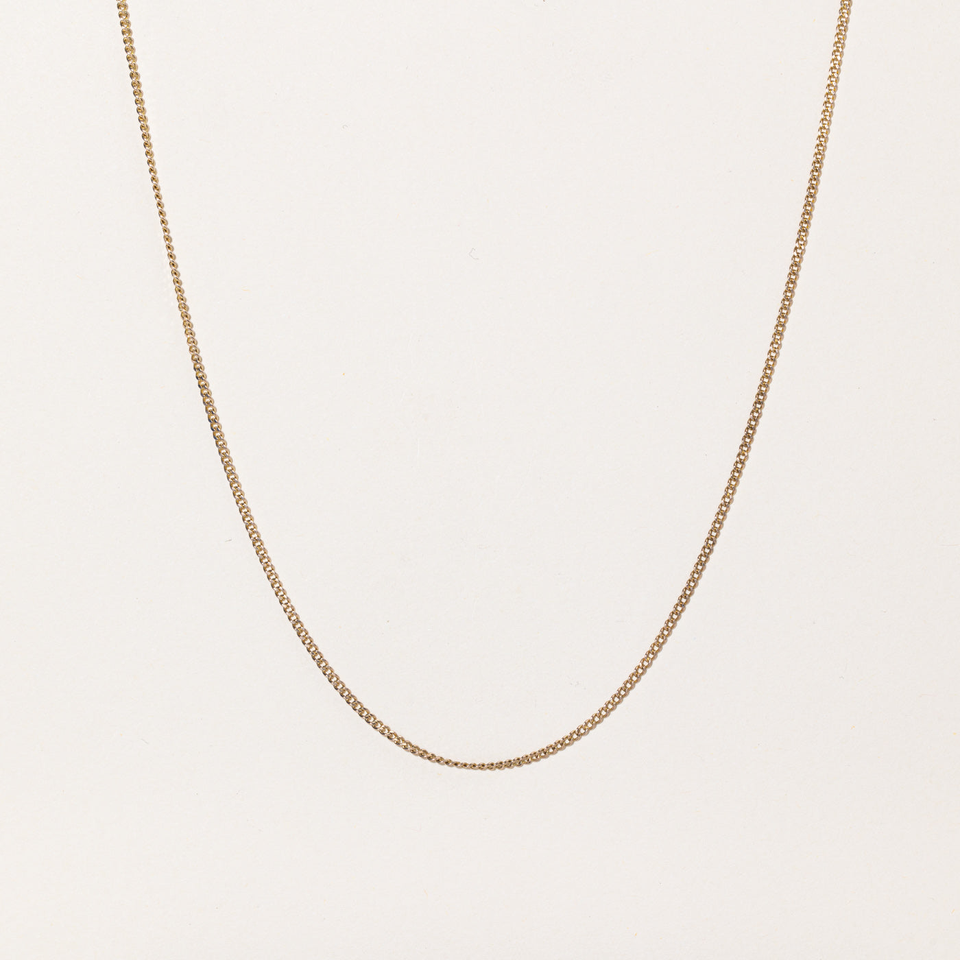 10k Yellow Gold Curb Link Chain | 28 |