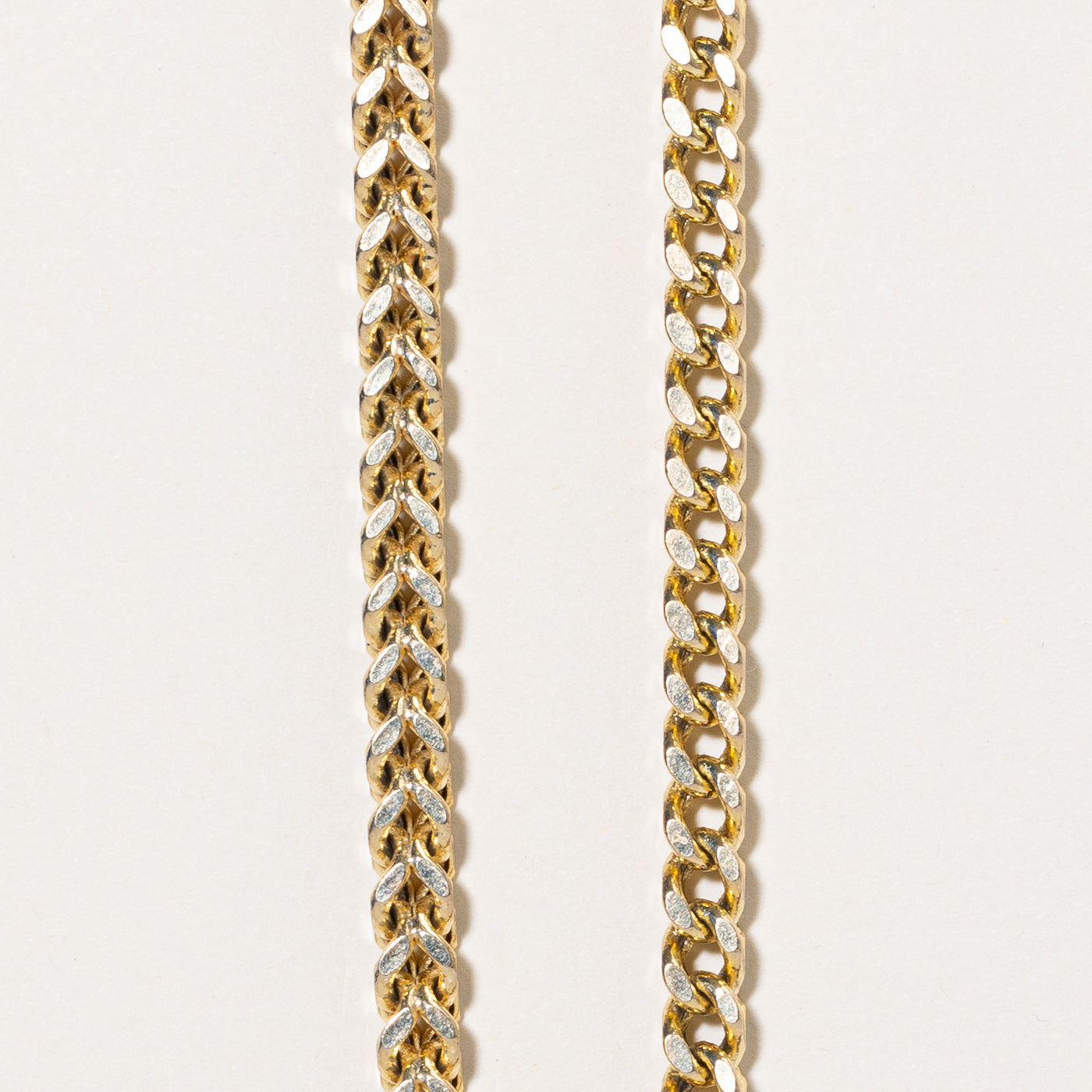 10k Yellow Gold Curb Link Chain | 34 |