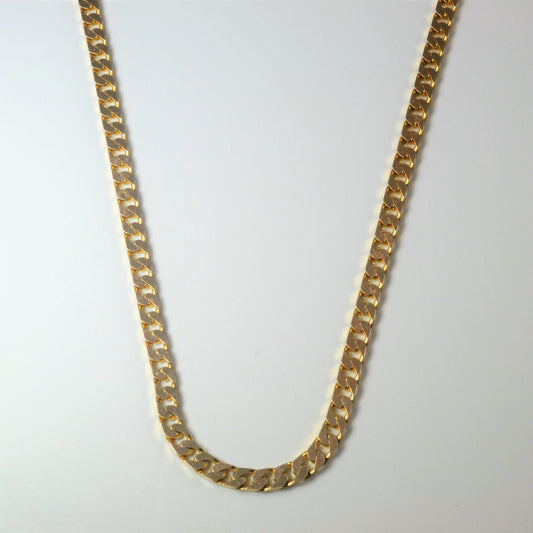 10k Yellow Gold Curb Link Chain | 23 |