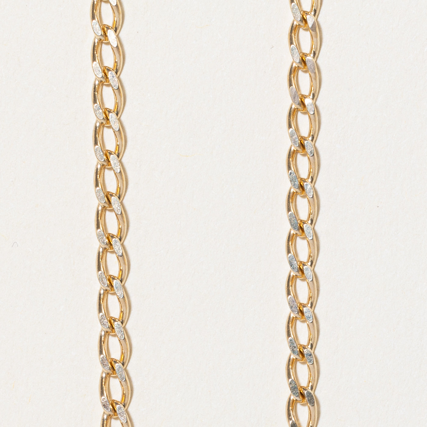 10k Yellow Gold Curb Link Chain | 20 |