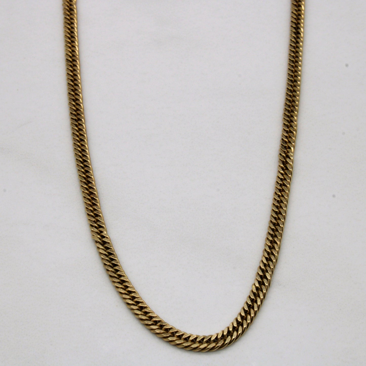 10k Yellow Gold Curb Link Chain | 22 |