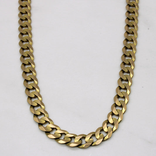10k Yellow Gold Curb Link Chain | 26 |