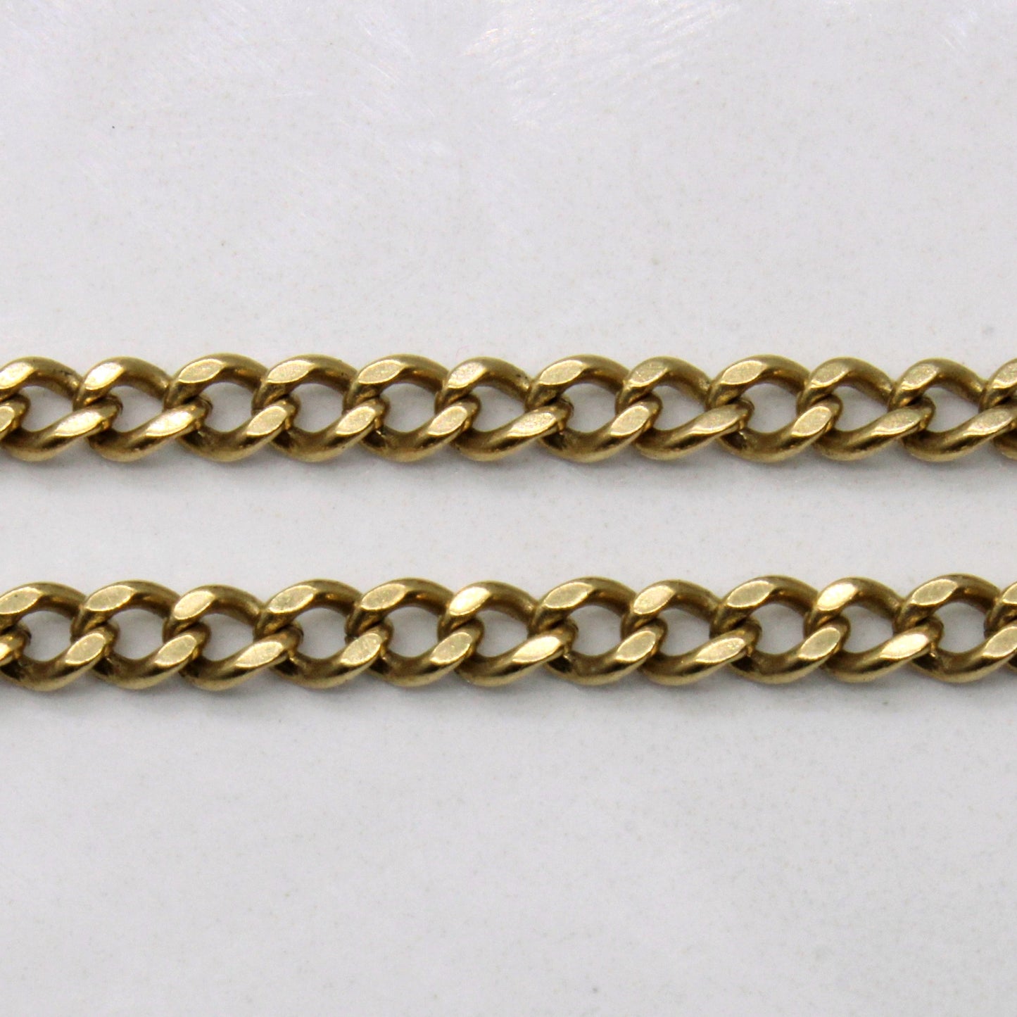 10k Yellow Gold Curb Link Chain | 23 |
