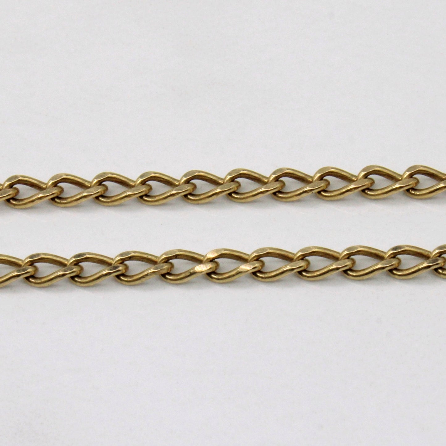 10k Yellow Gold Curb Link Chain | 18 |