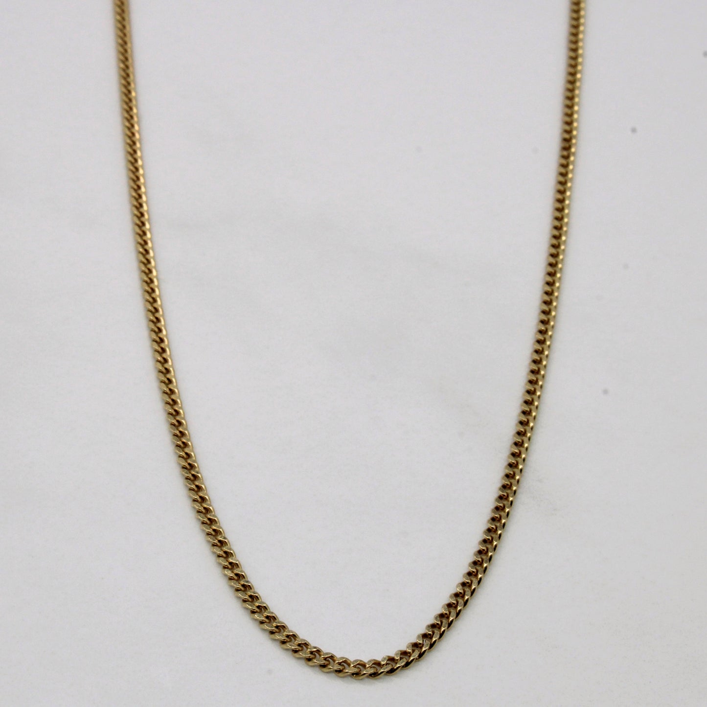 10k Yellow Gold Curb link Chain | 24 |