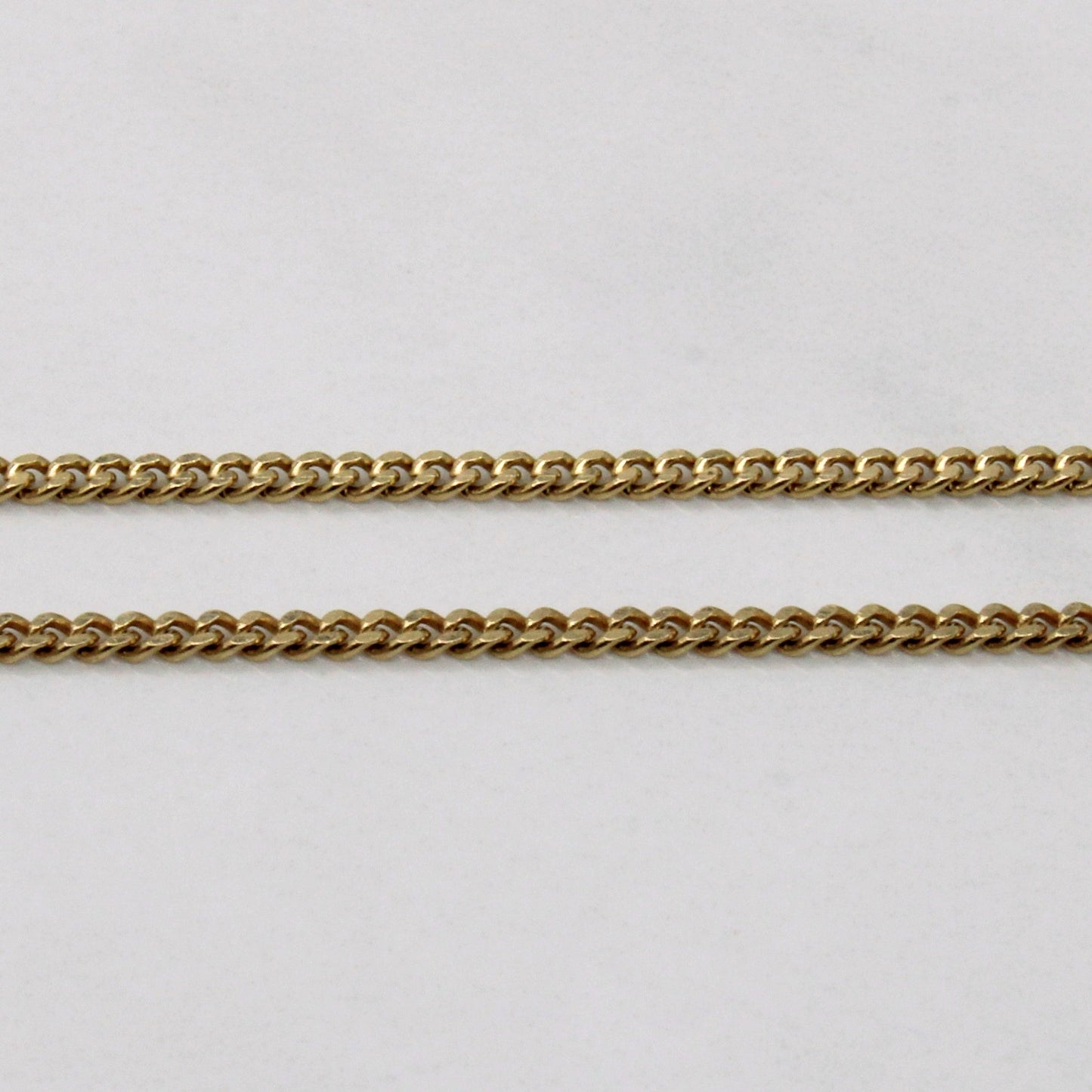 10k Yellow Gold Curb link Chain | 24 |