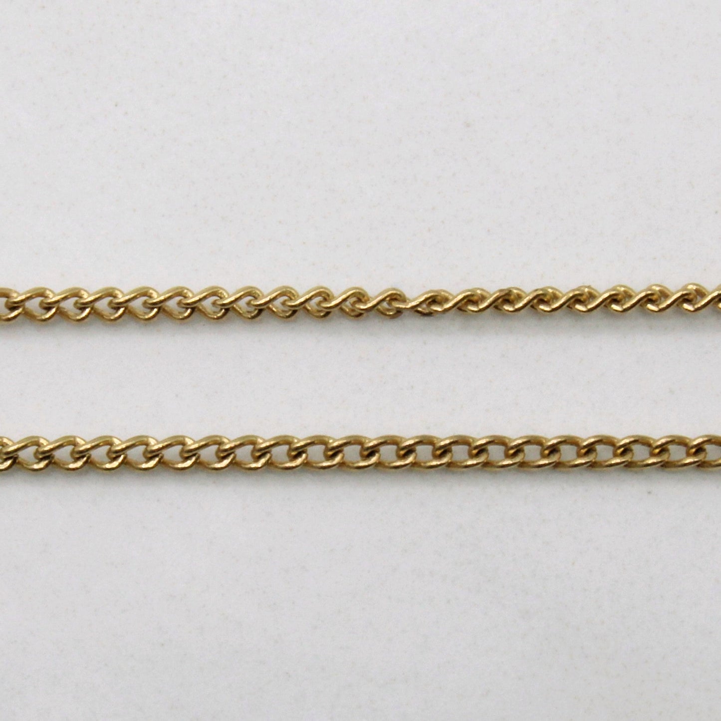 10k Yellow Gold Curb Link Chain | 18 |