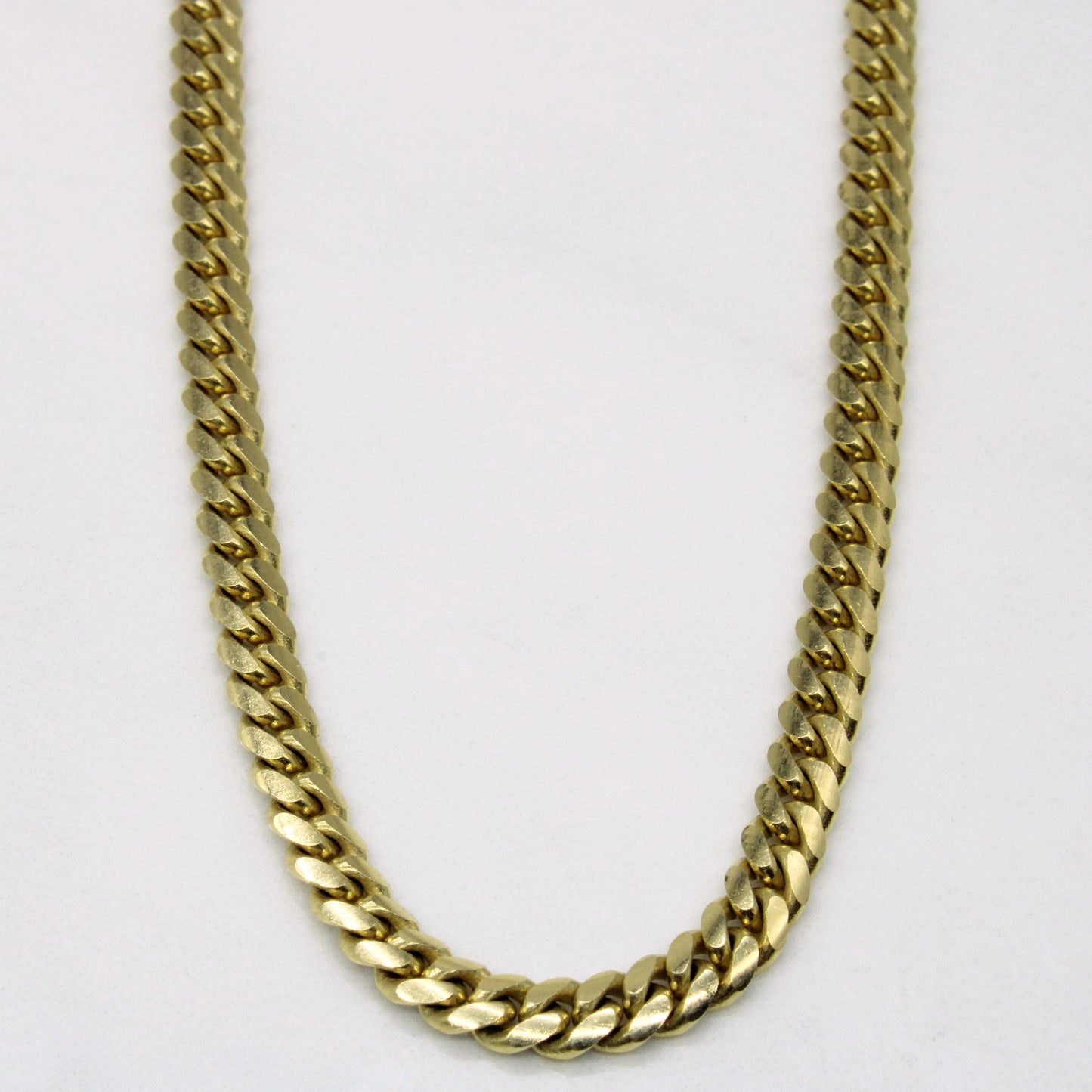 10k Yellow Gold Curb Link Chain | 20 |