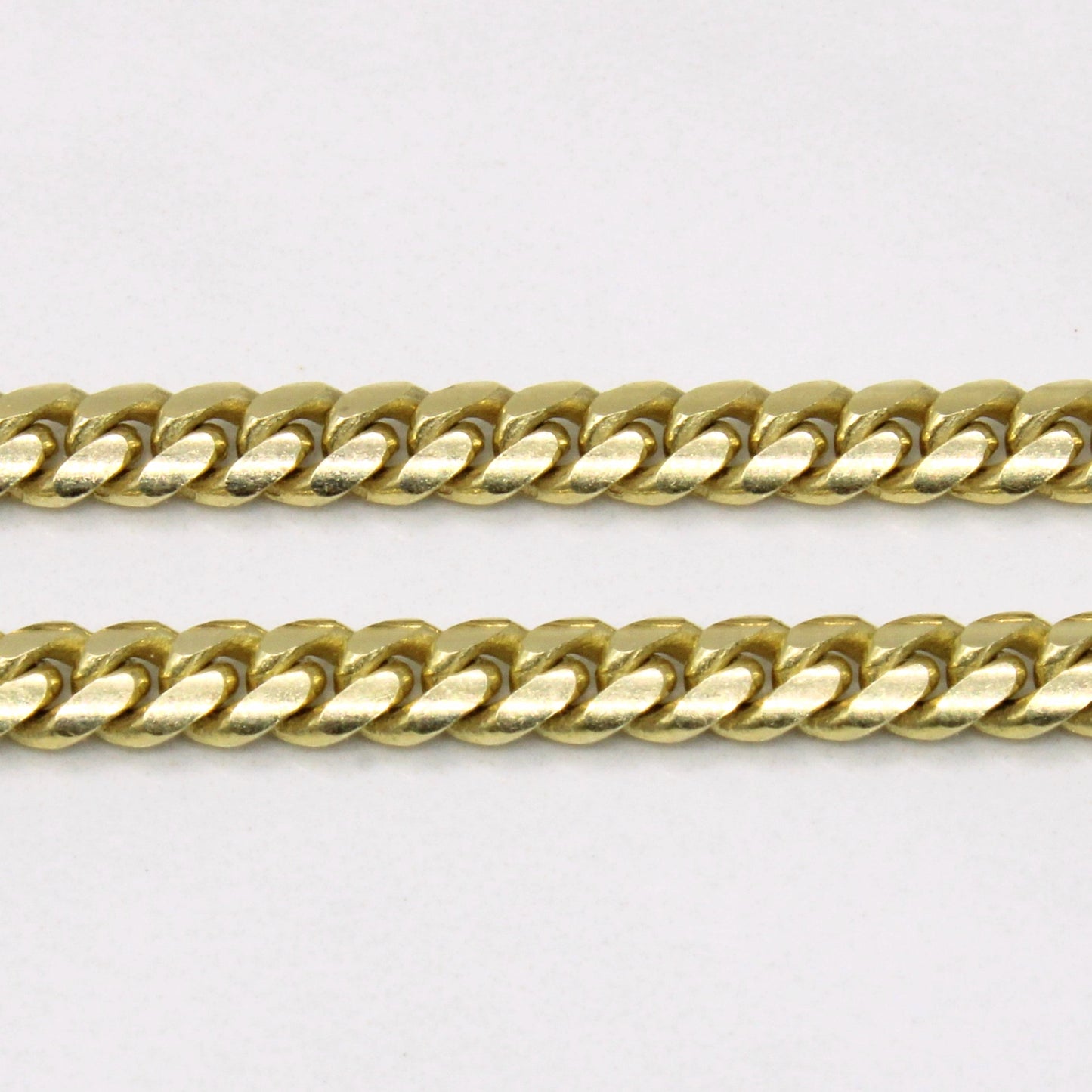 10k Yellow Gold Curb Link Chain | 20 |