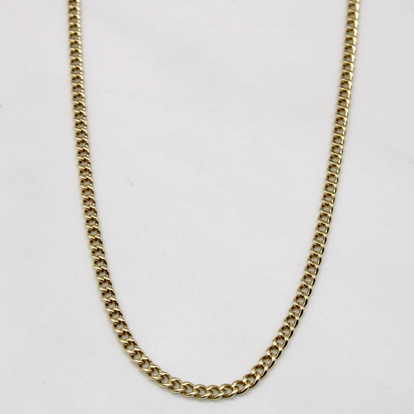 10k Yellow Gold Curb Link Chain | 24 |