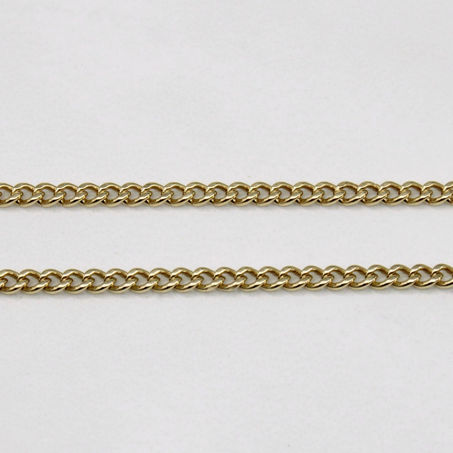 10k Yellow Gold Curb Link Chain | 24 |