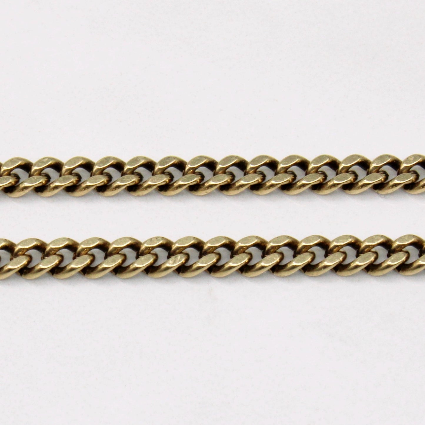10k Yellow Gold Curb Link Chain | 21 |