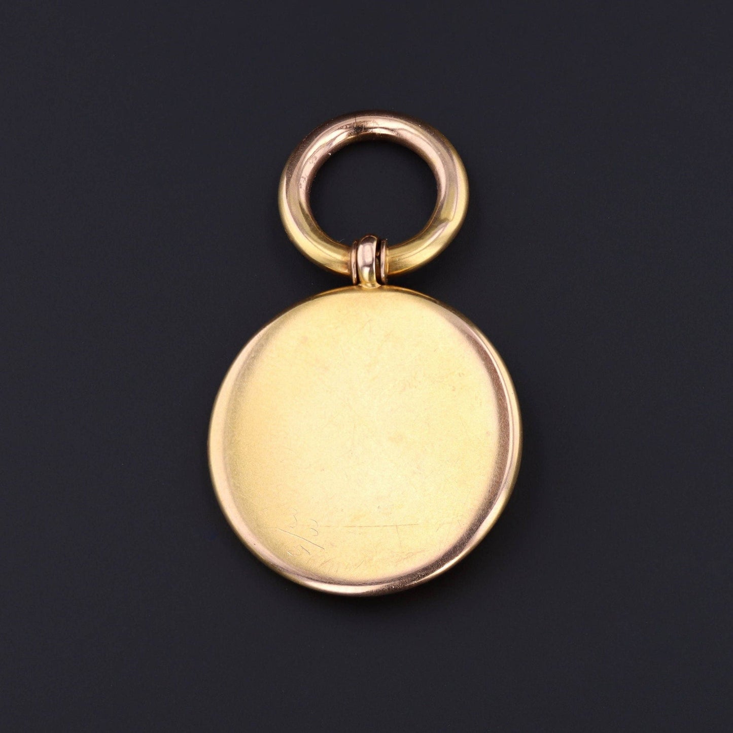 10k Gold Pendant | Antique Sisters Pendant